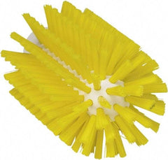 Vikan - 3" Diam Polyester Tube Brush - 6" OAL, 5-1/4" Head Length, Polypropylene Handle - Apex Tool & Supply