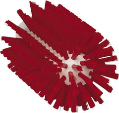 Vikan - 3" Diam Polyester Tube Brush - 6" OAL, 5-1/4" Head Length, Polypropylene Handle - Apex Tool & Supply