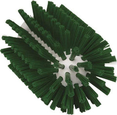 Vikan - 3" Diam Polyester Tube Brush - 6" OAL, 5-1/4" Head Length, Polypropylene Handle - Apex Tool & Supply
