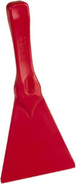 Remco - Stiff Polypropylene Straight Scraper - 4.4" Blade Width - Apex Tool & Supply