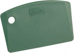 Remco - Stiff Polypropylene/Semi-Ferrous Additive Straight Scraper - 5-1/2" Blade Width - Apex Tool & Supply