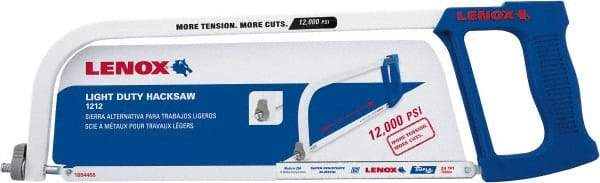 Lenox - 12" Hacksaw Frame - 4-1/2" Throat Depth - Apex Tool & Supply