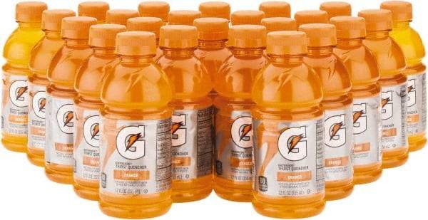 Gatorade - 12 oz Bottle Orange Activity Drink - Ready-to-Drink - Apex Tool & Supply