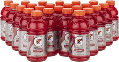 Gatorade - 12 oz Bottle Fruit Punch Activity Drink - Ready-to-Drink - Apex Tool & Supply