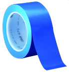 List 471 3" x 36 yds Vinyl Tape - Blue - Apex Tool & Supply