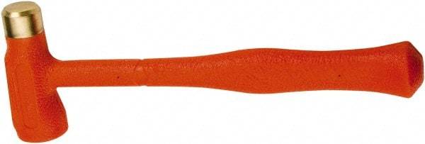 Proto - 24 oz Head 1-1/4" Face Diam Urethane Soft Face Dead Blow Hammer - 13-5/16" OAL, Urethane Handle - Apex Tool & Supply
