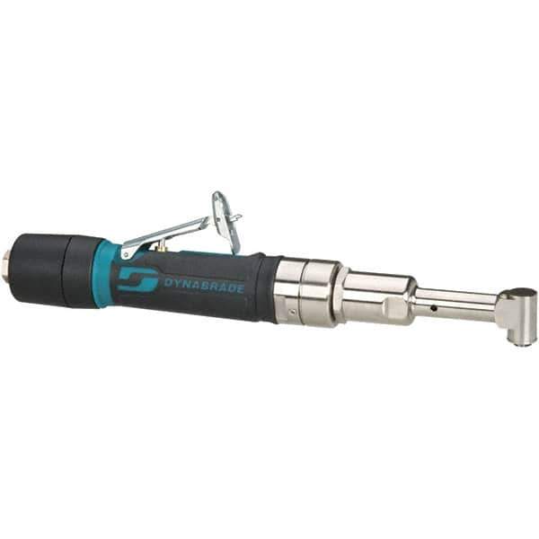 Dynabrade - 1/4" Keyless Chuck - Right Angle Handle, 3,200 RPM, 26 CFM, 0.4 hp, 90 psi - Apex Tool & Supply