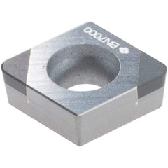 Sumitomo - 2NU-CCGA21.52 - Grade BN7000 PCBN Turning Insert - 80° Diamond, 1/4" Inscr Circle, 3/32" Thick, 1/32" Corner Radius - Apex Tool & Supply