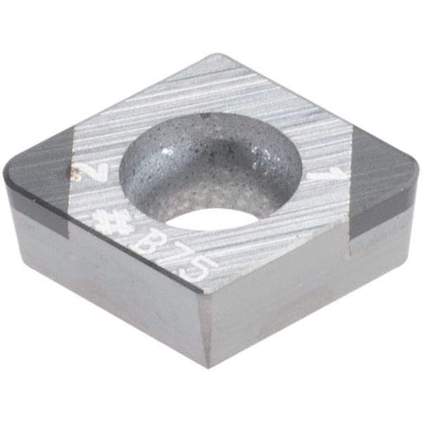 Sumitomo - 2NU-CCGA21.52 - Grade BN7500 PCBN Turning Insert - 80° Diamond, 1/4" Inscr Circle, 3/32" Thick, 1/32" Corner Radius - Apex Tool & Supply