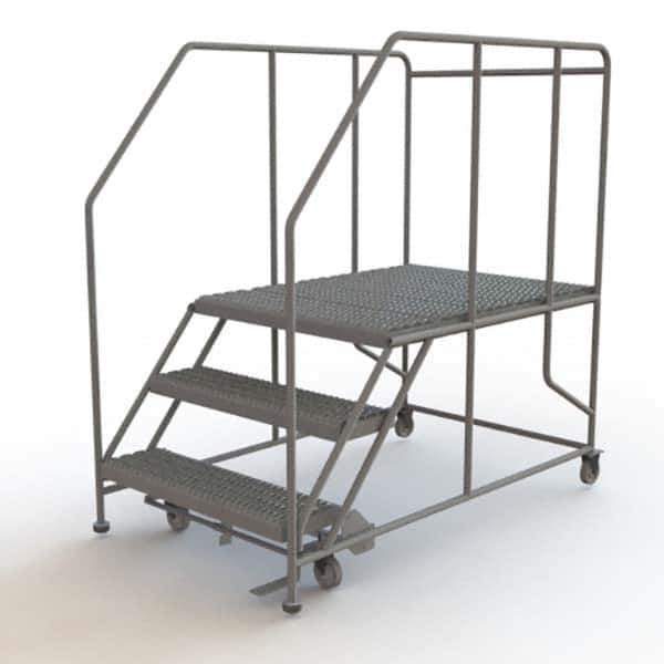 TRI-ARC - Rolling & Wall Mounted Ladders & Platforms Type: Rolling Work Platform Style: Steel Work Platform - Apex Tool & Supply