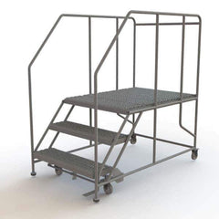 TRI-ARC - Rolling & Wall Mounted Ladders & Platforms Type: Rolling Work Platform Style: Steel Work Platform - Apex Tool & Supply