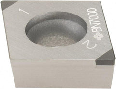 Sumitomo - 2NU-CCGA431 - Grade BN7000 PCBN Turning Insert - 80° Diamond, 1/2" Inscr Circle, 3/16" Thick, 1/64" Corner Radius - Apex Tool & Supply