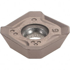 Sumitomo - SEET13T3 G Grade ACM300 Carbide Milling Insert - 0.19" Thick, 1/2" Inscribed Circle - Apex Tool & Supply