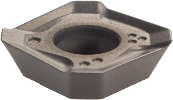Sumitomo - SEMT13T3 H Grade ACM200 Carbide Milling Insert - 0.19" Thick, 1/2" Inscribed Circle - Apex Tool & Supply