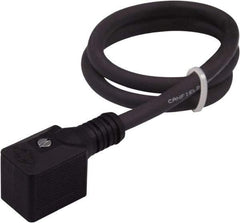 Canfield Connector - Solenoid Valve Connector/Gasket/Cord Assembly - Use with Solenoid Valves - Apex Tool & Supply