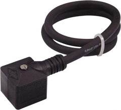 Canfield Connector - Solenoid Valve Connector/Gasket/Cord Assembly - Use with Solenoid Valves - Apex Tool & Supply