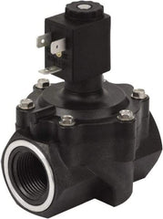Spartan Scientific - 3/4" NPT Port, 2 Way, 2 Position, Glass-Filled Polyester Solenoid Valve - Normally Closed, EPDM Seal - Apex Tool & Supply