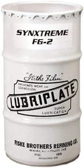 Lubriplate - 120 Lb Drum Calcium Extreme Pressure Grease - Tan, Extreme Pressure, Food Grade & High/Low Temperature, 450°F Max Temp, NLGIG 2, - Apex Tool & Supply