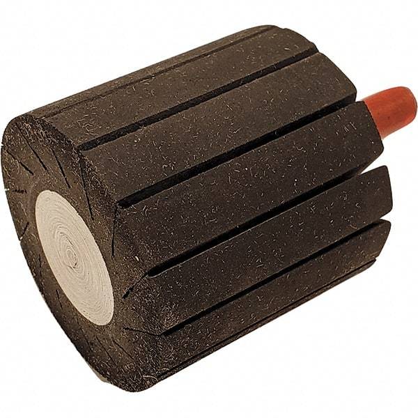 Dynabrade - 2" Wide x 2" Diam, Expander Wheel Spiral Band Drum - 1/4" Shank Diam, 7,500 RPM - Apex Tool & Supply