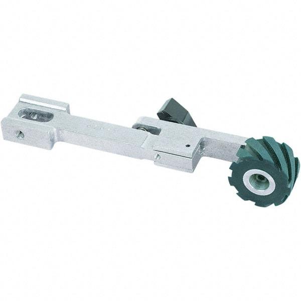 Dynabrade - Electric Versatility Belt Grinder Contact Arm - 72" Belt Length x 1" Belt Width - Apex Tool & Supply