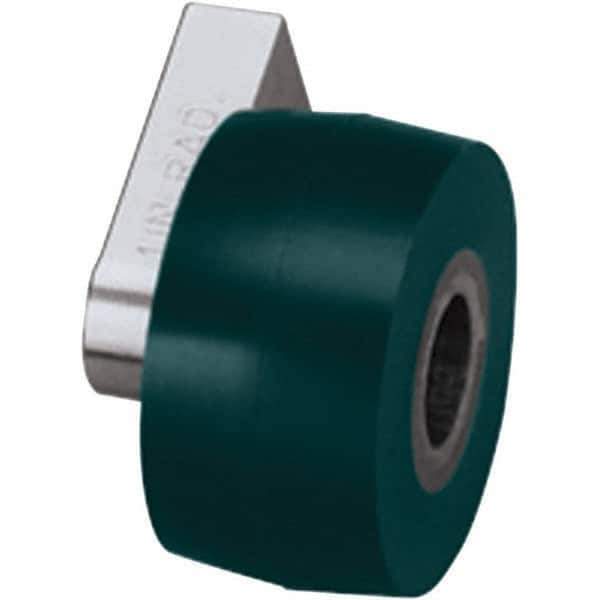 Dynabrade - 1" Wide Contact Wheel Assembly Arm - 18" Belt Length x 1" Belt Width, Flat, Urethane, 70" Contact Wheel Diam - Apex Tool & Supply