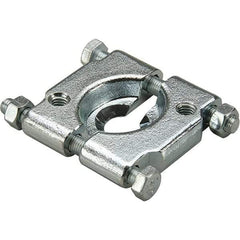 Dynabrade - 4" Jaw Width, 7-1/2" Opening Capacity, 12" Throat Depth, Bench Vise - Bolt Down Base Attachment - Apex Tool & Supply