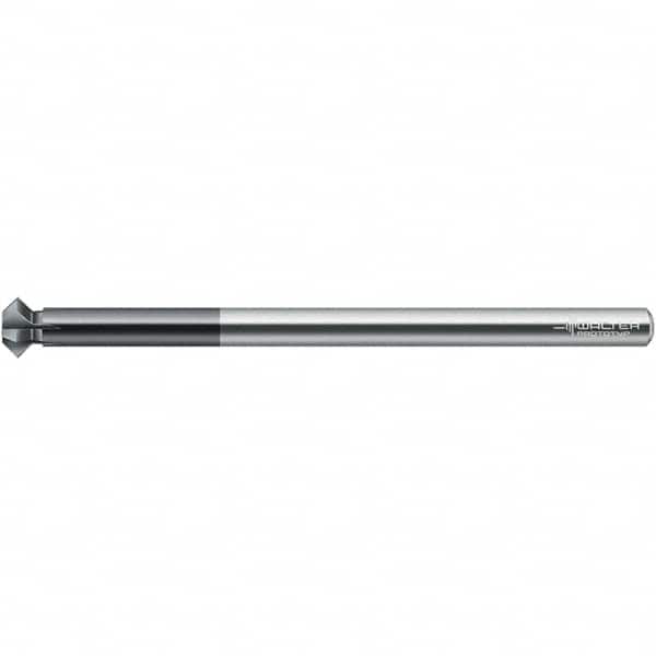 Walter-Prototyp - 0.016" Cutter Head Diam, 3.937" OAL, Right Hand Back Chamfer - Apex Tool & Supply
