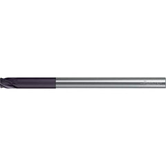 Walter-Prototyp - 8mm, 4 Flute, Solid Carbide, 0.5mm End Mill - 4.724" OAL, 30° Helix, Right Hand Flute, 40mm LOC, Right Hand Cut - Apex Tool & Supply