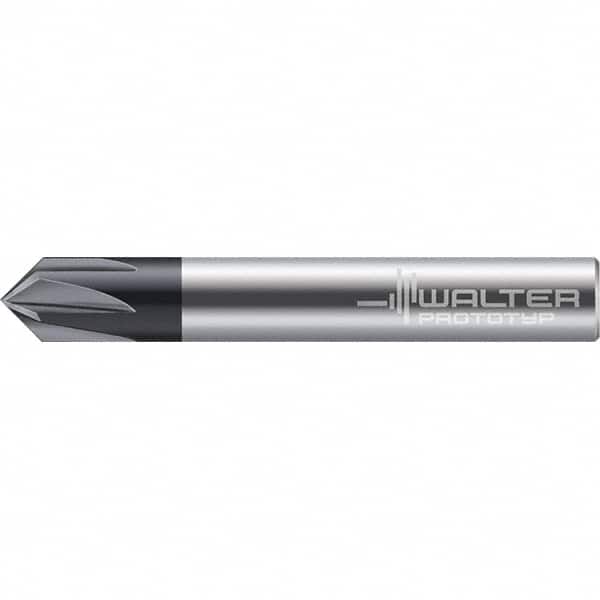 Walter-Prototyp - 1.5mm Diam Solid Carbide Chamfer Mill - Apex Tool & Supply