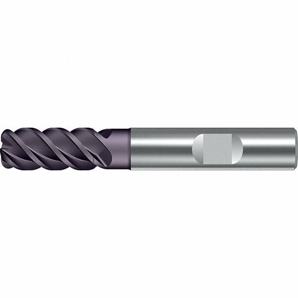 Walter-Prototyp - 8mm, 4 Flute, Solid Carbide, 2mm End Mill - 2.48" OAL, 50° Helix, Right Hand Flute, 25mm LOC, Right Hand Cut - Apex Tool & Supply