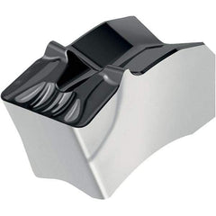 Walter - UF4 Grade WSM33S, 8mm Cutting Width Grooving Insert - 4mm Max Depth of Cut, 0.8mm Corner Radius, TiAlN+Al2O3+(Al) Finish - Apex Tool & Supply