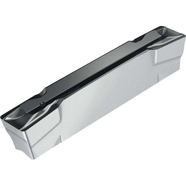 Walter - UF8 Grade WSM23S, 2.39mm Cutting Width Grooving Insert - 0.2mm Corner Radius, TiAlN+Al2O3+(Al) Finish - Apex Tool & Supply