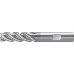 Walter-Prototyp - 8mm, 5 Flute, Solid Carbide, 0.4mm End Mill - 2.677" OAL, 35° Helix, Right Hand Flute, 25mm LOC, Right Hand Cut - Apex Tool & Supply
