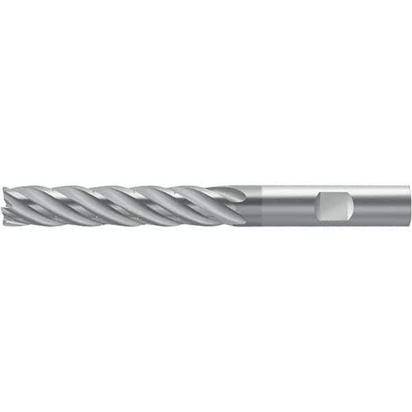 Walter-Prototyp - 16mm, 6 Flute, Solid Carbide, 0.8mm End Mill - 5.551" OAL, 35° Helix, Right Hand Flute, 82mm LOC, Right Hand Cut - Apex Tool & Supply