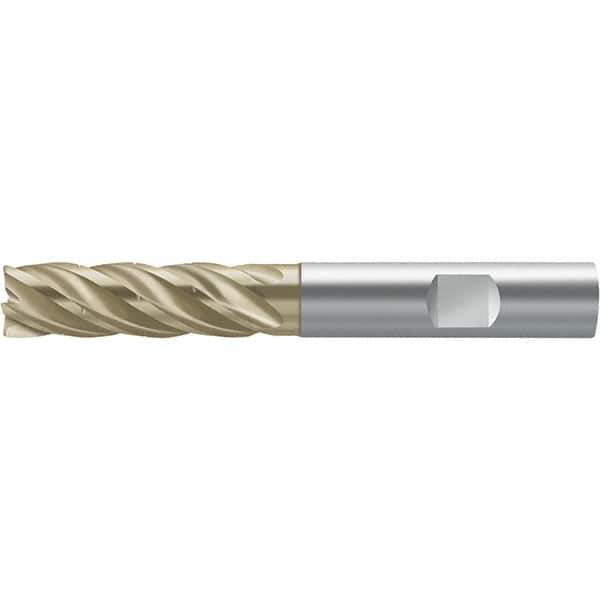 Walter-Prototyp - 8mm, 5 Flute, Solid Carbide, 0.4mm End Mill - 2.677" OAL, 35° Helix, Right Hand Flute, 30mm LOC, Right Hand Cut - Apex Tool & Supply