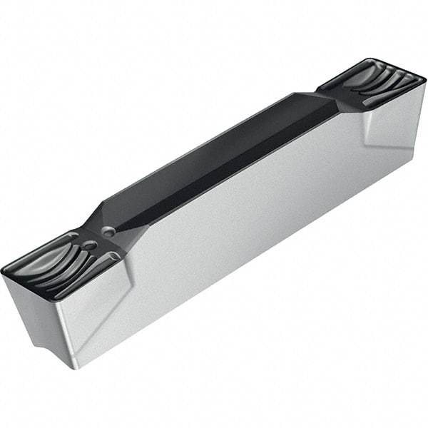 Walter - UF4 Grade WSM33S, 8mm Cutting Width Grooving Insert - 4mm Max Depth of Cut, 0.8mm Corner Radius, TiAlN+Al2O3+(Al) Finish - Apex Tool & Supply