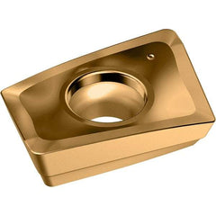 Walter - A57 Grade WKP35G Milling Insert - 2.58mm Thick, 6.1mm Inscribed Circle, 0.4mm Corner Radius - Apex Tool & Supply