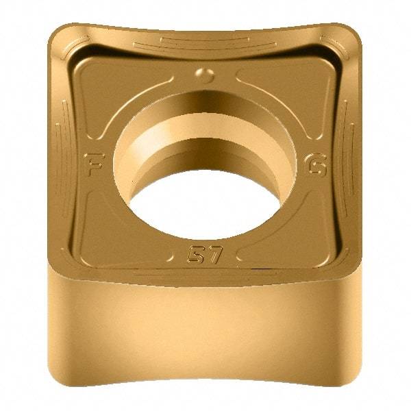 Walter - F57 Grade WKK25S Milling Insert - 6.4mm Thick, 12.7mm Inscribed Circle, 1.2mm Corner Radius - Apex Tool & Supply
