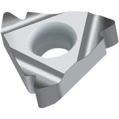 Walter - Internal Left Hand M (Metric 60°, MF 60°, UN 60°, UNC 60°, UNF 60°) Laydown Threading Insert - Grade WXM20, TiCN Coated 9.53mm Inscribed Circle - Apex Tool & Supply