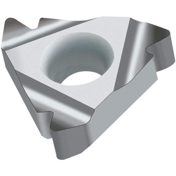 Walter - Internal Right Hand M (Metric 60°, MF 60°, UN 60°, UNC 60°, UNF 60°) Laydown Threading Insert - Grade WXM20, TiCN Coated 9.53mm Inscribed Circle - Apex Tool & Supply