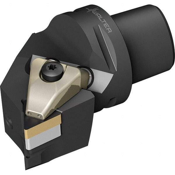 Walter - 91° Lead Angle, Indexable Turning Toolholder - 74mm OAL, Series DTGN-CAPTO-AUSSEN-P - Apex Tool & Supply