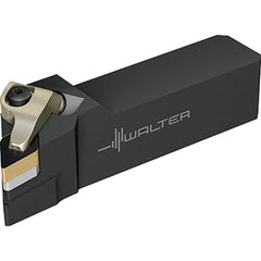 Walter - 93° Lead Angle, 25.4mm Shank Height x 25.4mm Shank Width, Indexable Turning Toolholder - 152.4mm OAL, Series DDJN-ISO-AUSSEN-INCH-P - Apex Tool & Supply