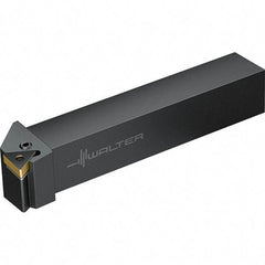 Walter - 91° Lead Angle, 16mm Shank Height x 16mm Shank Width, Indexable Turning Toolholder - 100mm OAL, Series PTFN-ISO-AUSSEN - Apex Tool & Supply