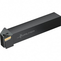 Walter - 91° Lead Angle, 16mm Shank Height x 16mm Shank Width, Indexable Turning Toolholder - 100mm OAL, Series PTGN-ISO-AUSSEN - Apex Tool & Supply