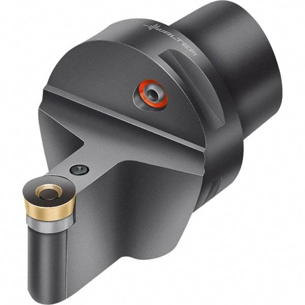Walter - 0° Lead Angle, Indexable Turning Toolholder - 103mm OAL, Series PRDC-CAPTO-AUSSEN - Apex Tool & Supply