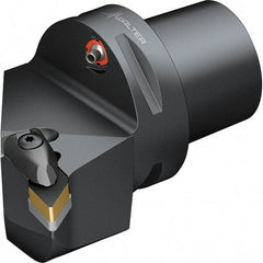 Walter - 138° Lead Angle, Indexable Turning Toolholder - 90mm OAL, Series DDUN-CAPTO-AUSSEN - Apex Tool & Supply