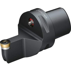 Walter - 0° Lead Angle, Indexable Turning Toolholder - 74mm OAL, Series SRDC-CAPTO-AUSSEN - Apex Tool & Supply