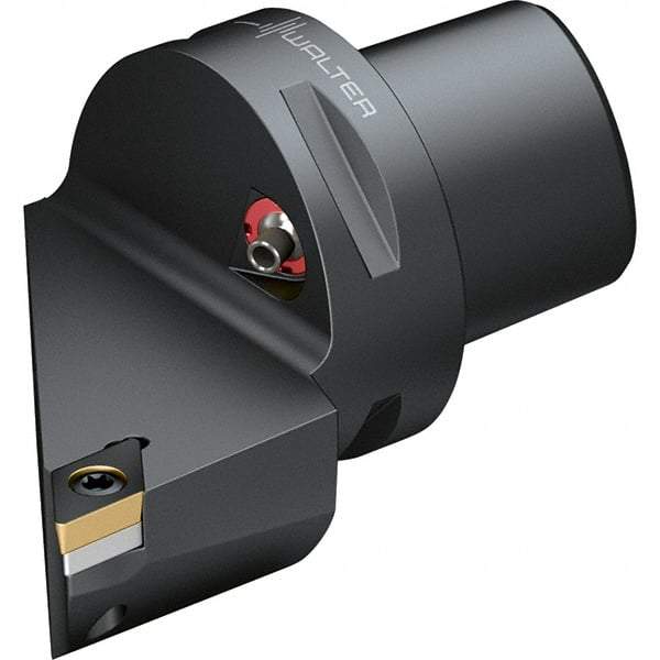 Walter - 93° Lead Angle, Indexable Turning Toolholder - 103mm OAL, Series SDJC-CAPTO-AUSSEN - Apex Tool & Supply