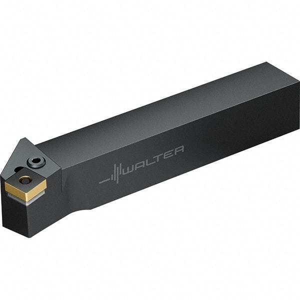 Walter - 0° Lead Angle, 20mm Shank Height x 20mm Shank Width, Indexable Turning Toolholder - 128.05mm OAL, Series PSKN-ISO-AUSSEN - Apex Tool & Supply