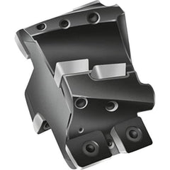 Walter - 63mm Cut Diam, 24mm OAL, Indexable Square Shoulder End Mill - 0° Lead Angle, Through Coolant, Series F2238C.CE - Apex Tool & Supply